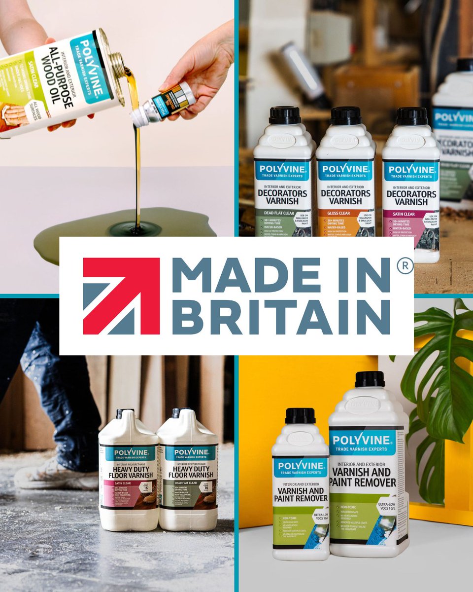 Polyvine's tweet image. Proudly Made in Britain 🙌

We're delighted to share that Polyvine is now a Made in Britain member.

We’ve always been proud British manufacturers, with all our products made in the UK since day one.

polyvine.com/made-in-britai…

#madeinbritain #ukmanufacturing #polyvine