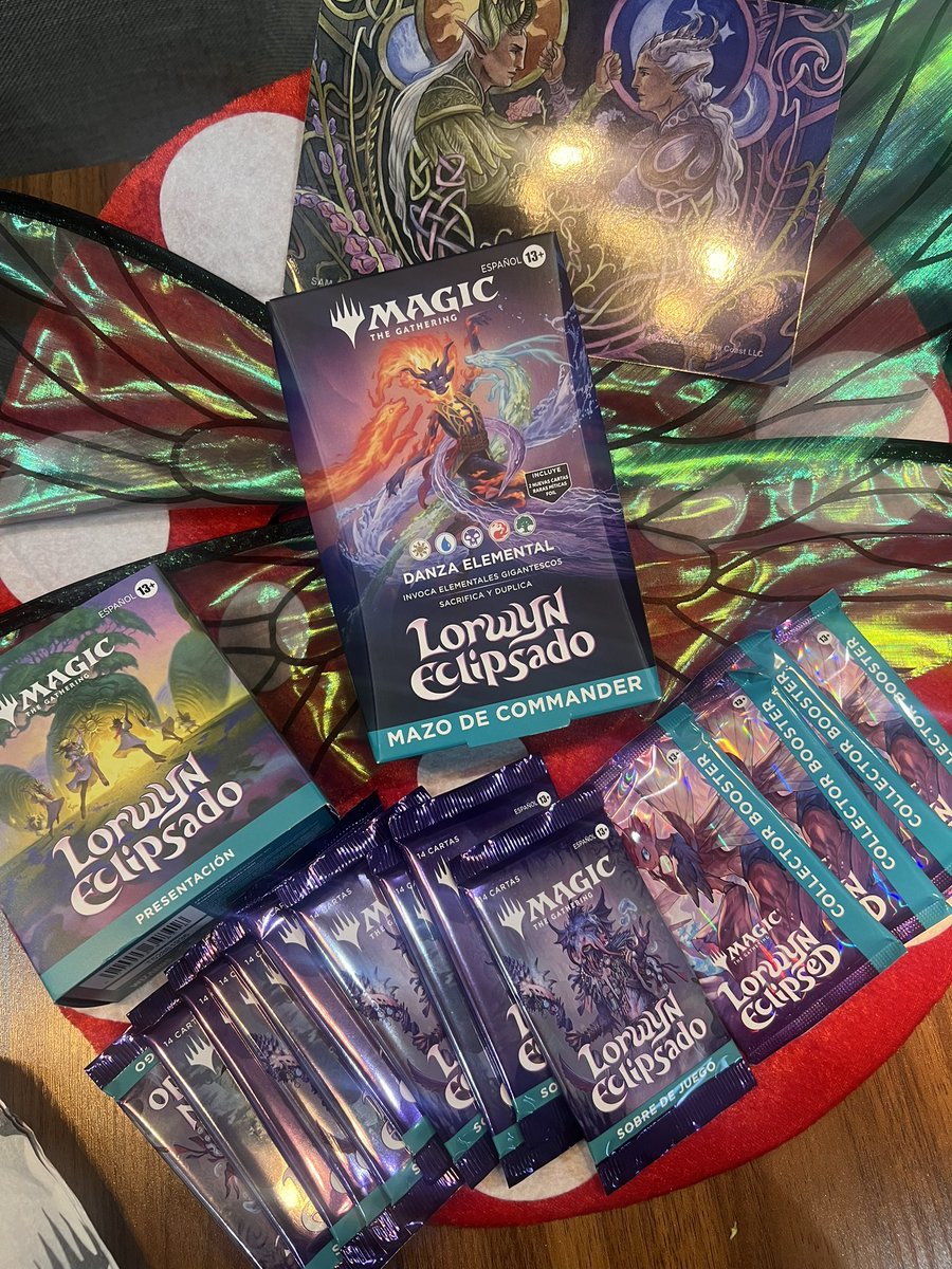retaHater's tweet image. Toda luz…emite una sombra… 🌙☀️
Bienvenidos a Lorwyn Eclipsado 🧚🧝🏻🌳🧌
Muchísimas gracias 🥰@wizards_magicES  #ad #MTGLorwyn