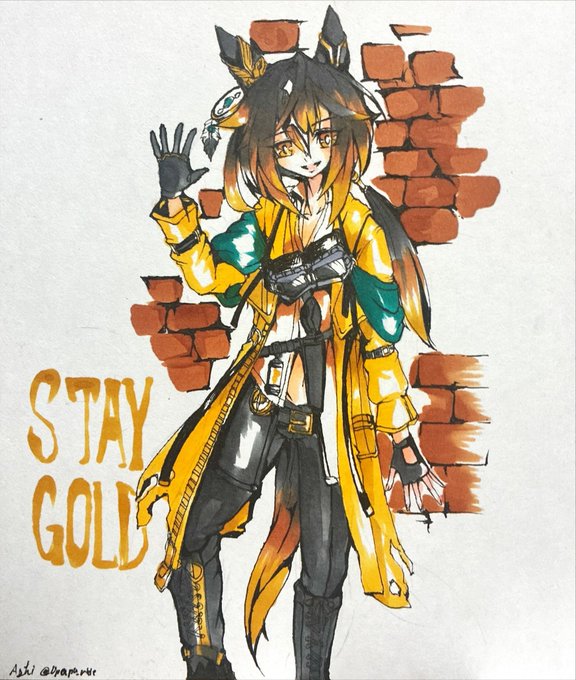 誰も知らない
訳も知らない
風がきっと 運んでくれたはずさ
#ウマ娘
#ステイゴールド 