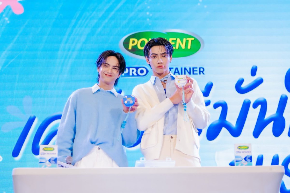 BeWithCeeyou's tweet image. ขอบคุณพี่ๆ Polident ที่ชวนน้องภีมกับน้องคอปเปอร์ไปร่วมงาน และมาแชร์รูปน่ารักๆ จากงานที่ผ่านมาให้ได้ชมกันด้วยนะคะ 🩵🤍

POLIDENT X PEEMWASU COPPER
#เคลียร์รีมั่นใจแบบโปรxBUS 
#COPPERdechawat #PEEMWASU