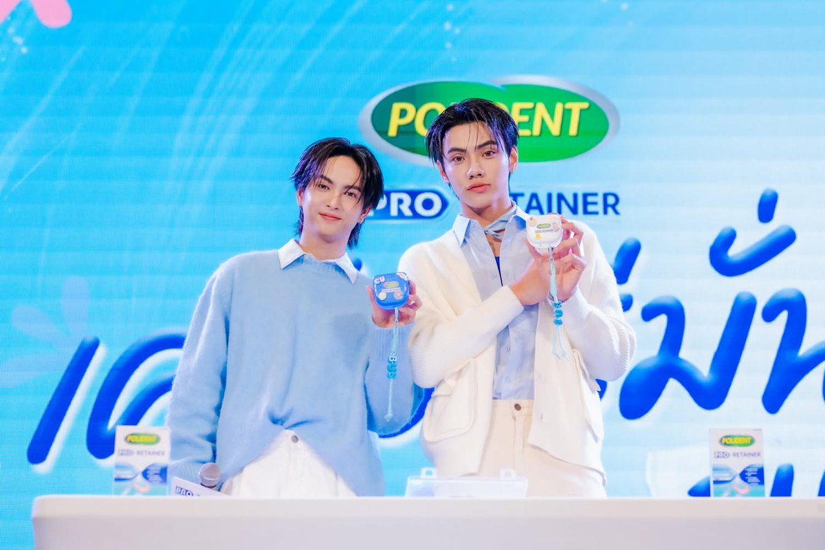 BeWithCeeyou's tweet image. ขอบคุณพี่ๆ Polident ที่ชวนน้องภีมกับน้องคอปเปอร์ไปร่วมงาน และมาแชร์รูปน่ารักๆ จากงานที่ผ่านมาให้ได้ชมกันด้วยนะคะ 🩵🤍

POLIDENT X PEEMWASU COPPER
#เคลียร์รีมั่นใจแบบโปรxBUS 
#COPPERdechawat #PEEMWASU