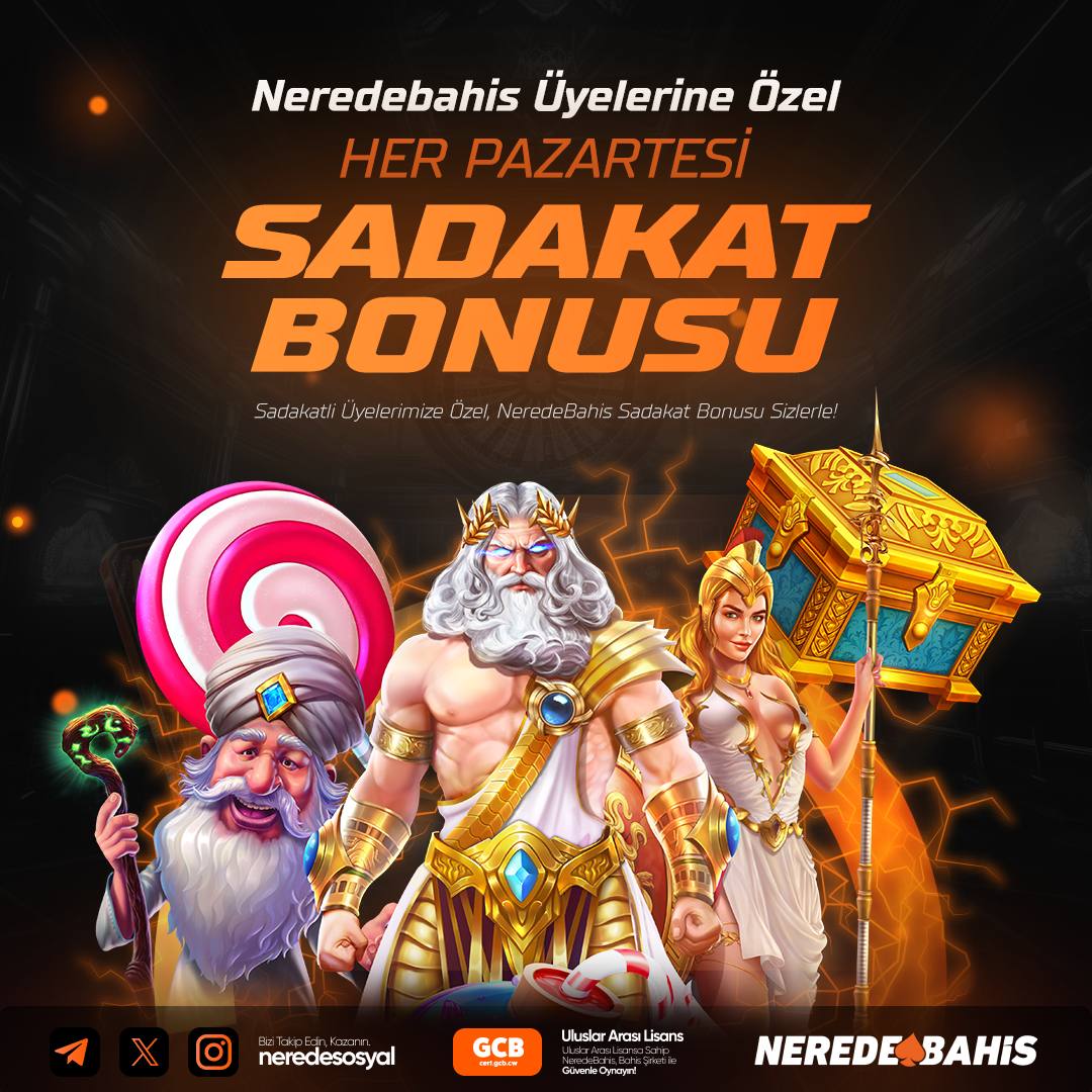 🎁 Nerede Bahis Sadakat Bonusu

🔥 Nerede Bahis üyelerine özel
📅 Her Pazartesi Sadakat Bonusu!

🎰 • Spin değeri: 6 TL
📊 • Hesaplama: Pzt 00:00 – Paz 23:59
💸 • FreeSpin: Haftalık net kayba göre

👉 Şimdi üye ol, avantajı kaçırma!

pnwgo.net/nerede

#kazanc #bonus