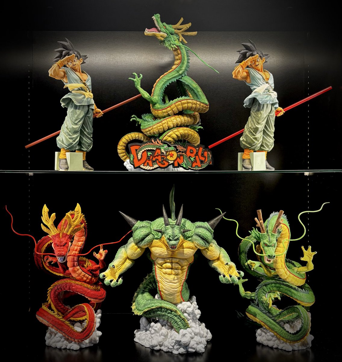 久しぶりにディスプレイ変更！ ちょっと神龍きつそうな気もするけど