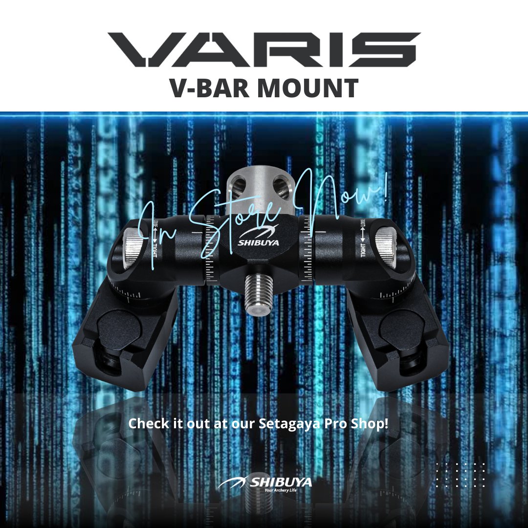 Fully adjustable V-Bar with SHIBUYA's original Anti-Loosening Design. Come and check it out at our Setagaya Pro Shop if you visit Tokyo area!