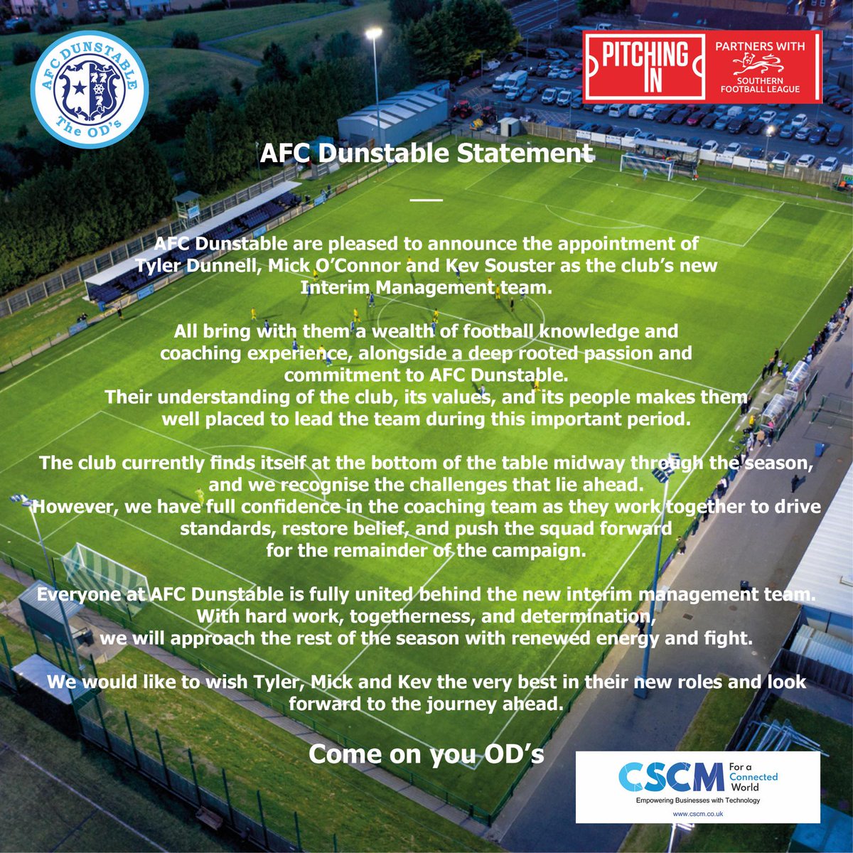AFC Dunstable tweet media