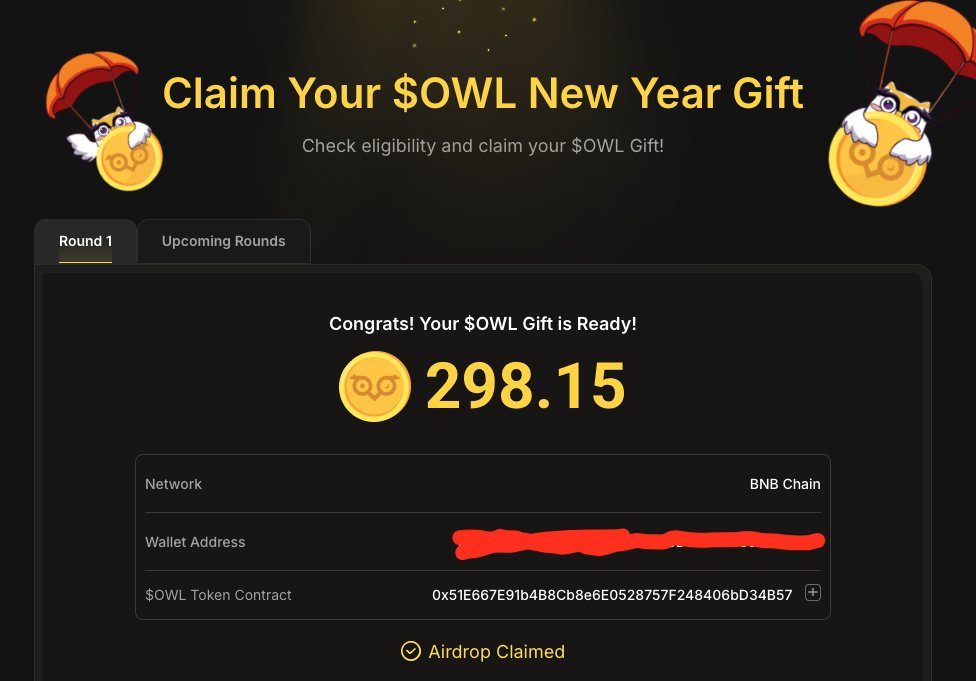 crypto_rush777's tweet photo. @Owlto_Finance 

Owlto Claim
https://t.co/LSOHU5qsN9 https://t.co/eSgCas7qaU