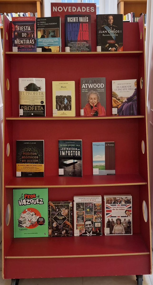 📚Ya está aquí las #novedades de #BiblioCelestinoMutis.... no tardes, que nos las quitan de las manos
#CádizCiudadDeLibro