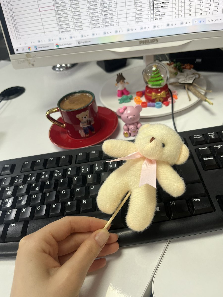 Benimkilerle kahve keyfi 🧸