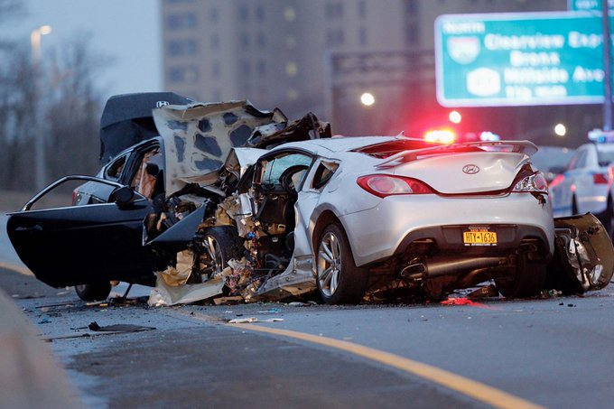 Boenau's tweet photo. Crash Energy = (1/2) x (mass) x (speed squared)

Speed is the fundamental factor in severe crashes. People will make mistakes behind the wheel, but the outcomes don't have to be catastrophic. 

Slow down. Use cruise control if you have to. https://t.co/hAswgR5jH0