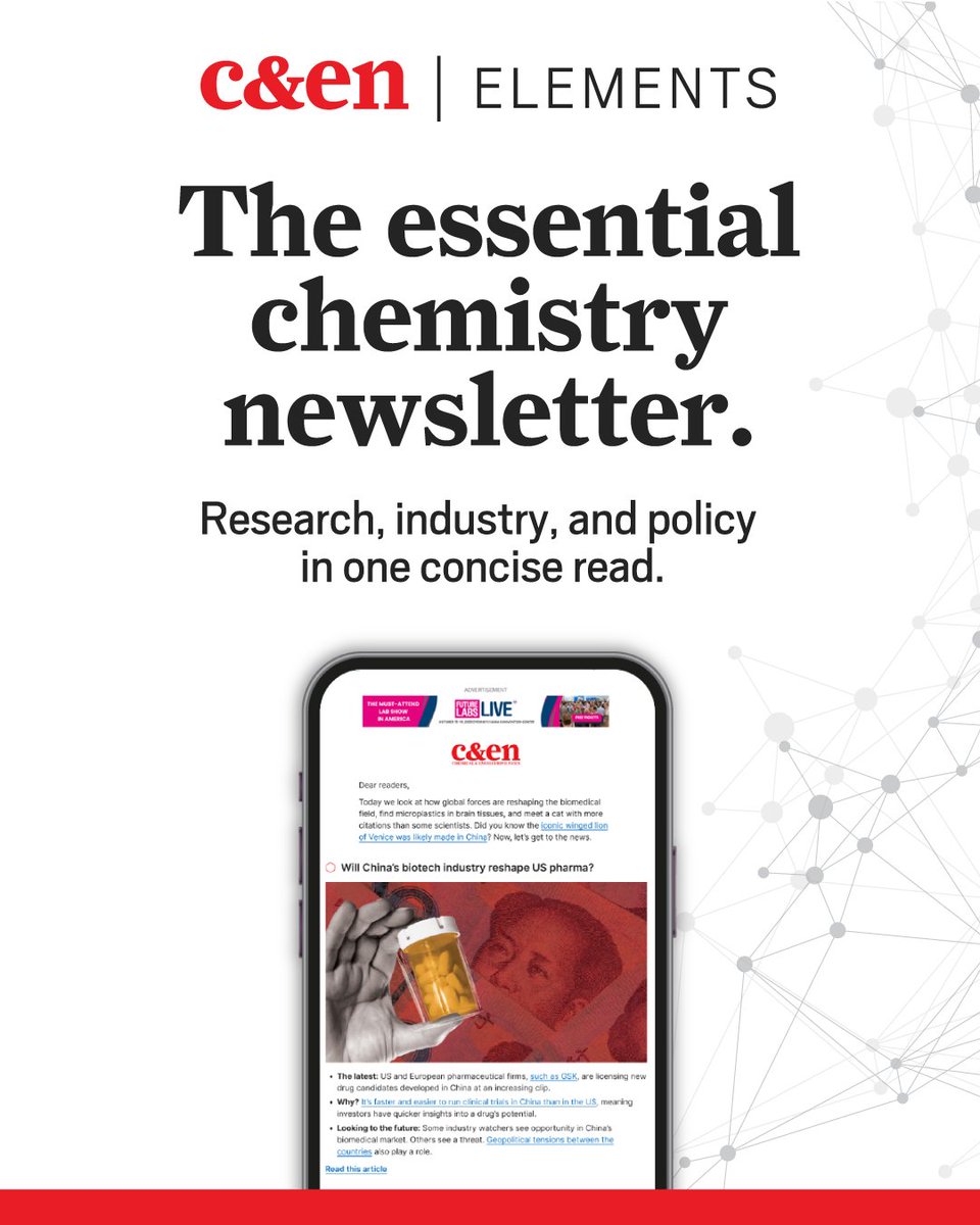 C&EN (Chemical & Engineering News) tweet media