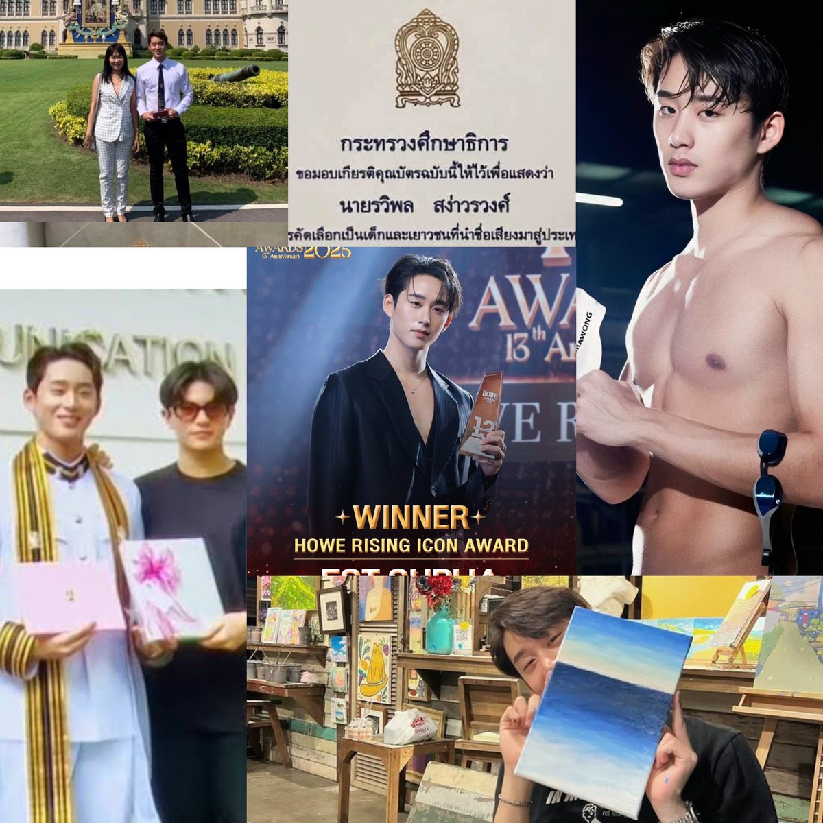 EsterificSupha's tweet image. #est_rvp 
Thai, 5'11, youngest child, actor and Thai national swimmer 🇹🇭, majored in Communication Arts, 100% scholarship student at an international school with an annual tuition of 1.3 million baht, joined the national youth team at 12, Thai national team at 18, graduated with…