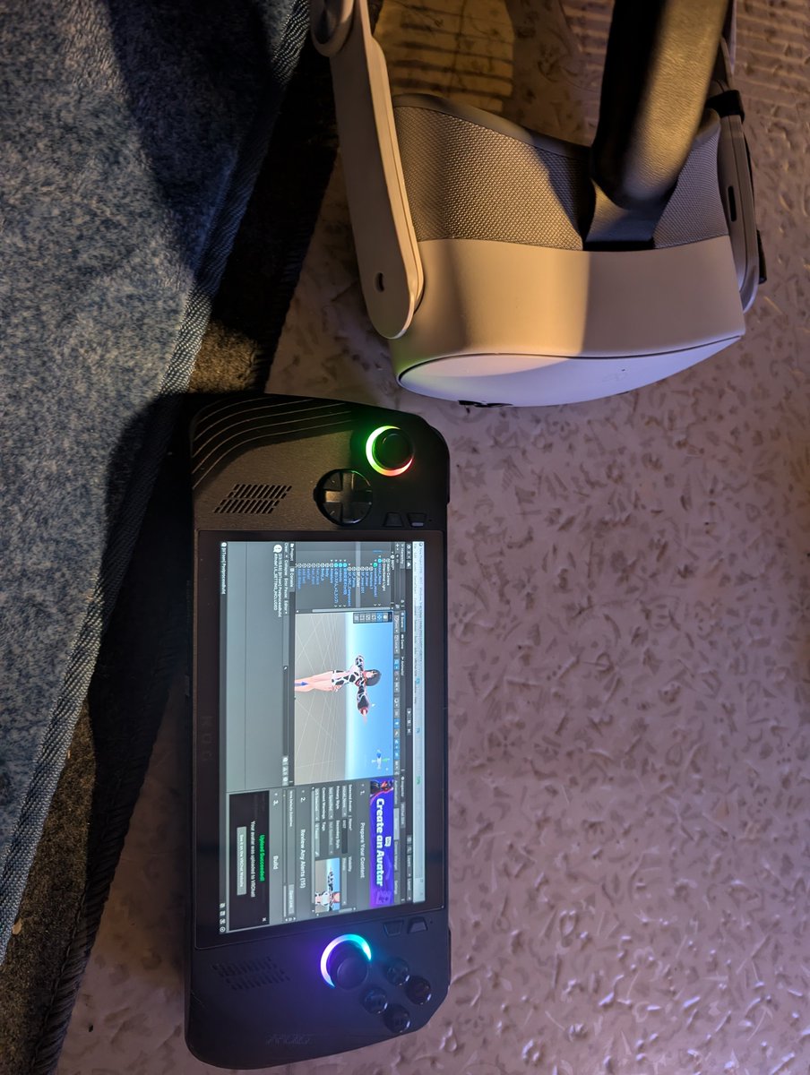 デスクトップ2台とハンドヘルドPC2台になった後Unity触る用に切り分け