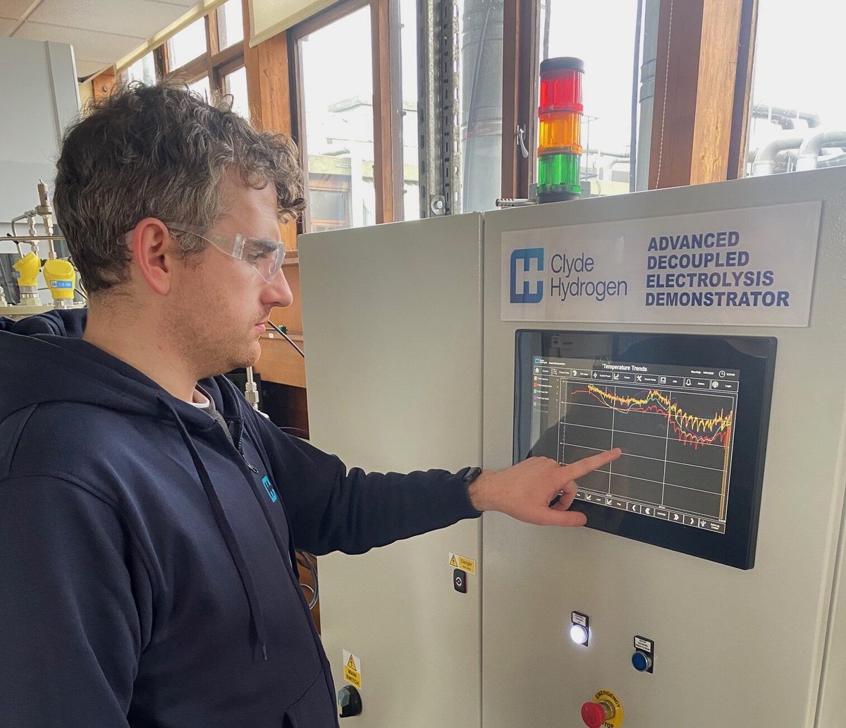 Clyde Hydrogen completa la construcción de un prototipo innovador de producción de hidrógeno, publicada en Hidrogeno verde - is.gd/k6g0Gw