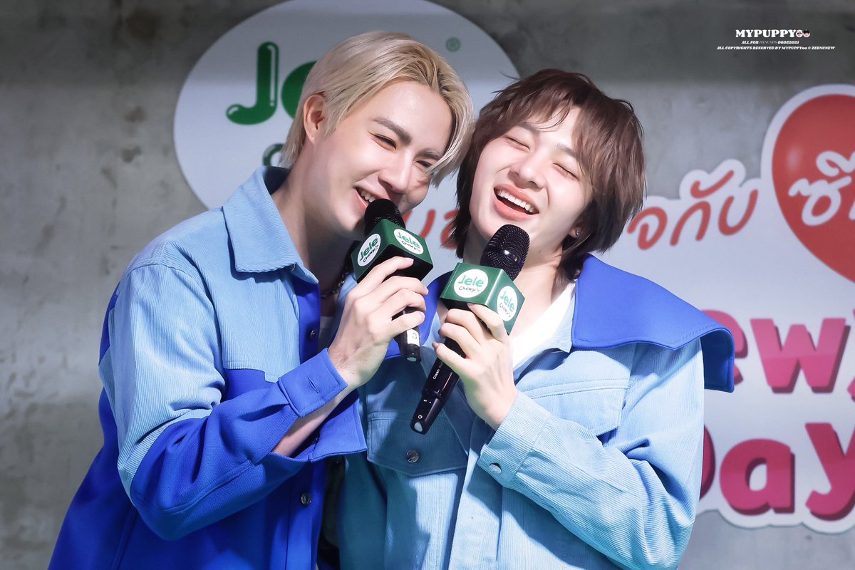 260111✨ @CwrNew @zee_pruk 😍😍😍 #JeleChewyBerryDayxZNN #ZeeNuNew