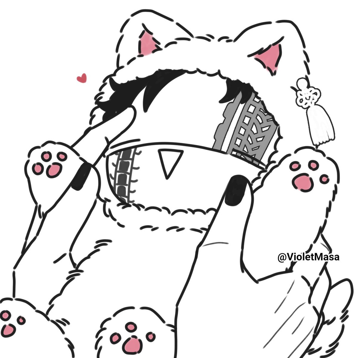 VioletMasa's tweet image. มิ๊บ