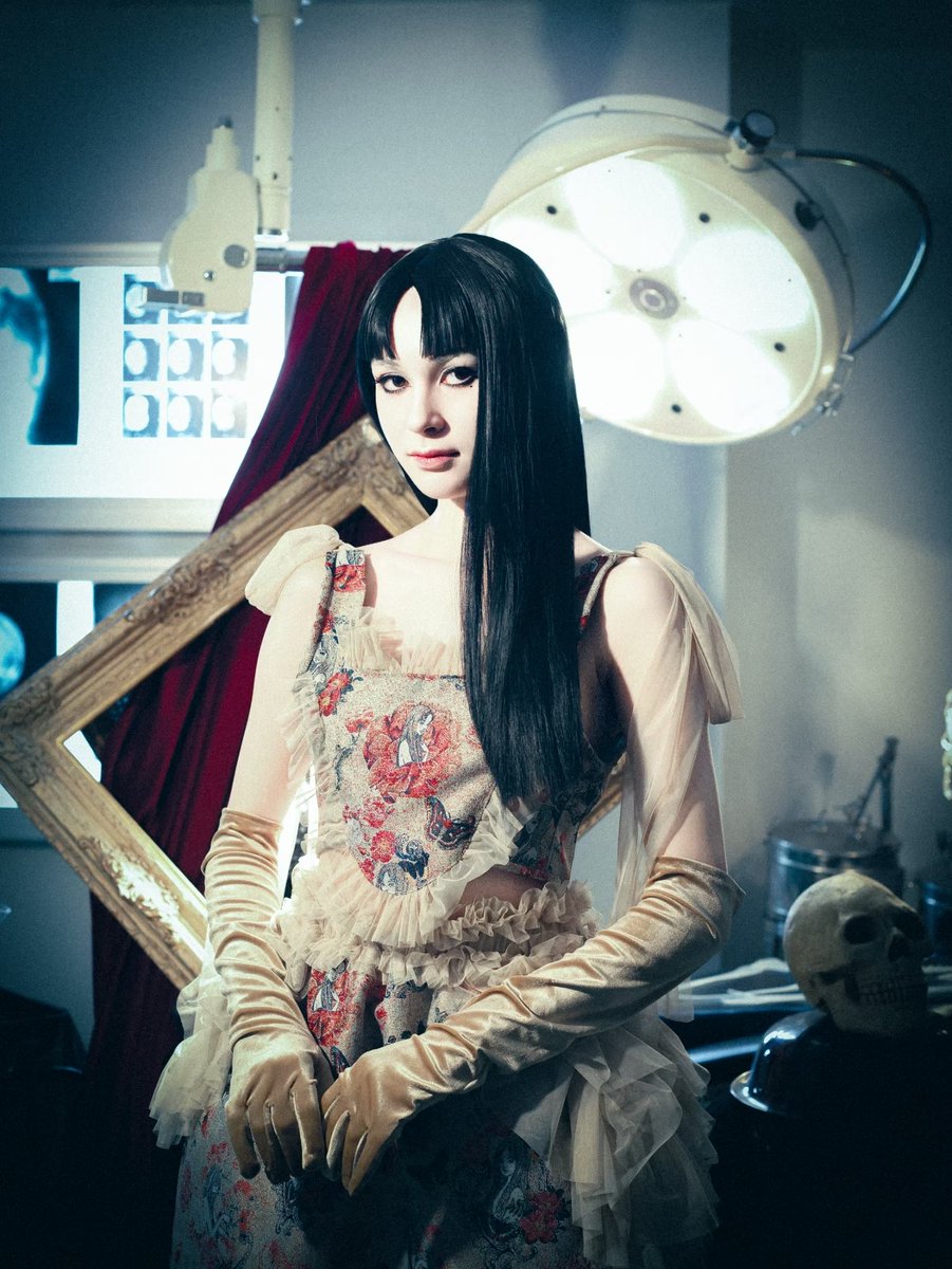 【11月末まで特価】伊藤潤二×pays des fées 富江 ビスチェ 富江ビスチェ 店頭とオンラインストアに入荷しました🥀🩸 伊藤潤二