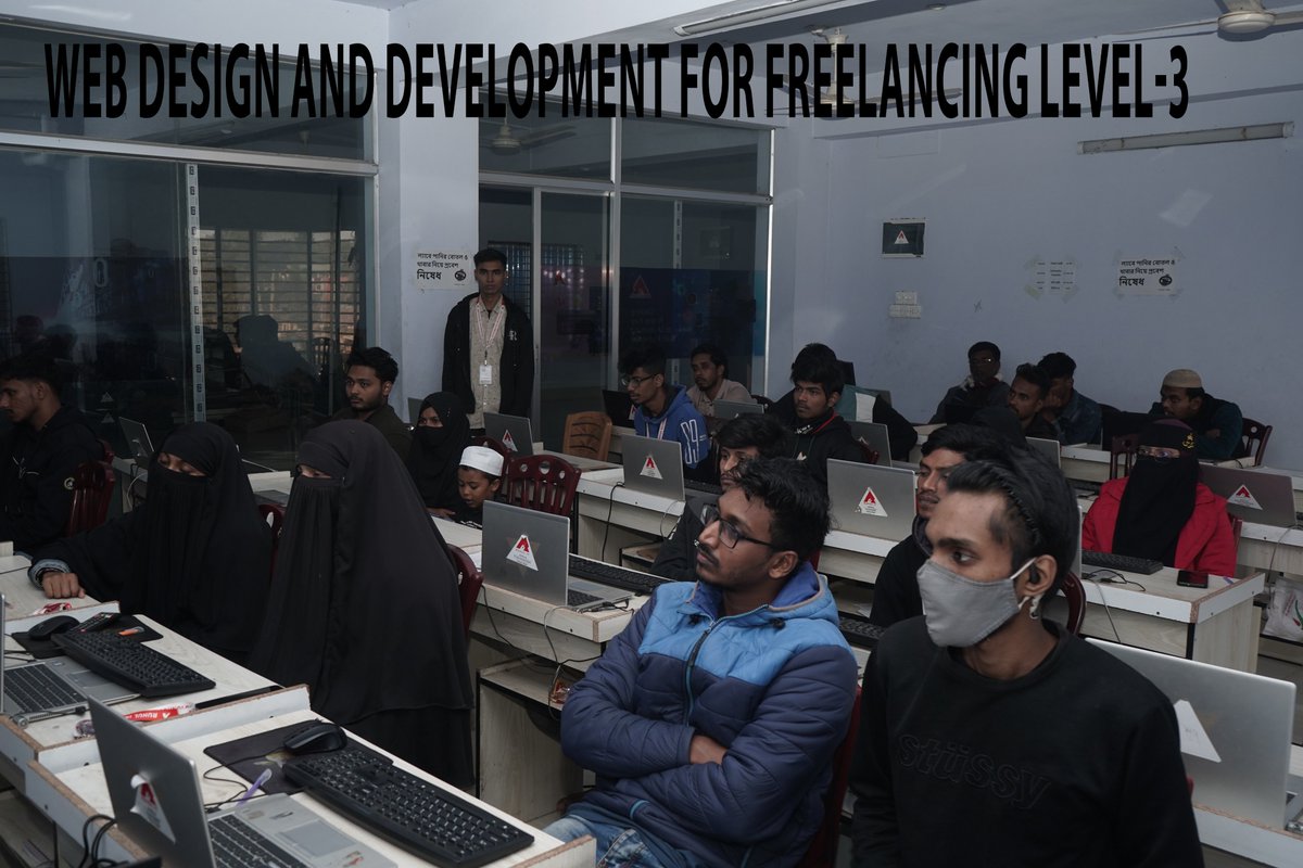 ASSET Project এর আওতায় (সম্পূর্ণ বিনামূল্যে, সরকারি ভাতা ও প্রত্যেকদিন নাস্তা) রুহুল আইটিতে আজকের (15.01.2026) ট্রেনিং সেশনের স্থিরচিত্র। পরবর্তী ব্যাচে ভর্তির জন্য আজই যোগাযোগ করুন। আমাদের রয়েছে নিজস্ব আবসাকি ব্যবস্থা।
#ruhulit,#Freelancing #FreelancerLife,#OnlineWork