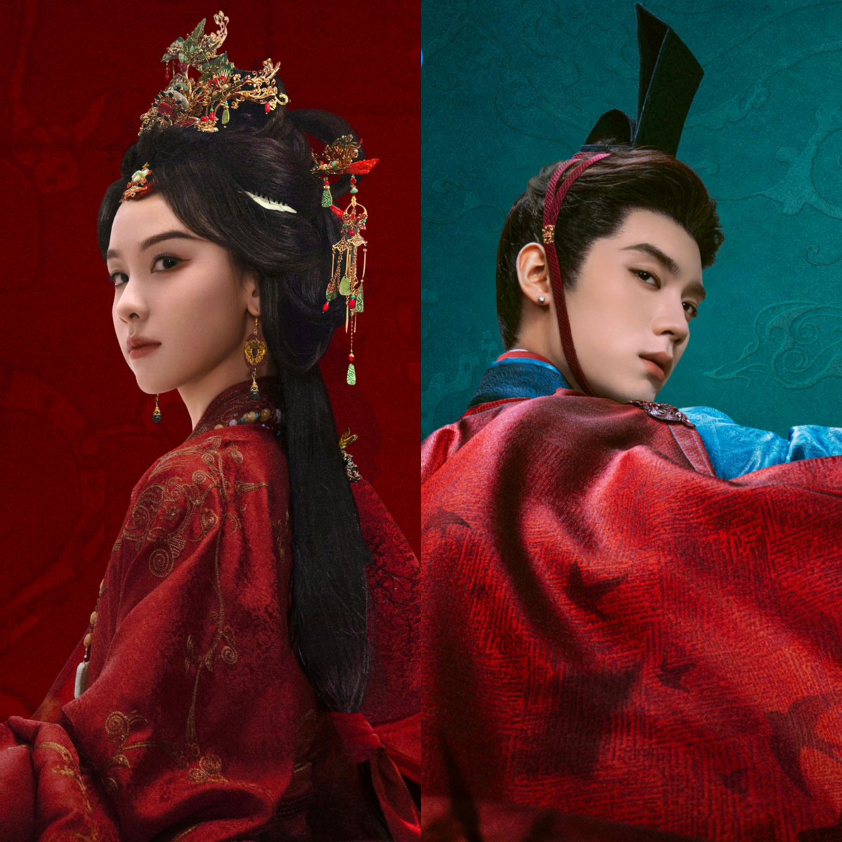 ForCdrama's tweet image. Youku costume drama #翘楚 #QiaoChu starring #ChenDuling #ZhouYiran has obtained the distribution license, with 24 episodes.