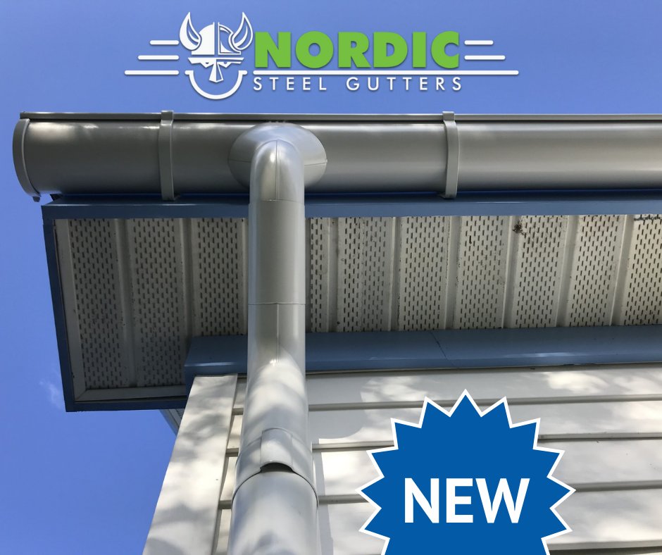Meet the new euro gutter system built for beauty &amp; quality. Clean lines. Smarter installs. <a href="/NordicGutters/">Nordic Steel Gutters</a> are here. See the difference👉
ow.ly/raPA50XVMJn

#EuroGutterSystem #NordicGutters #GutterInstallation #HomeImprovement #ExteriorDesign #ModernDesign #BuildingBeauty