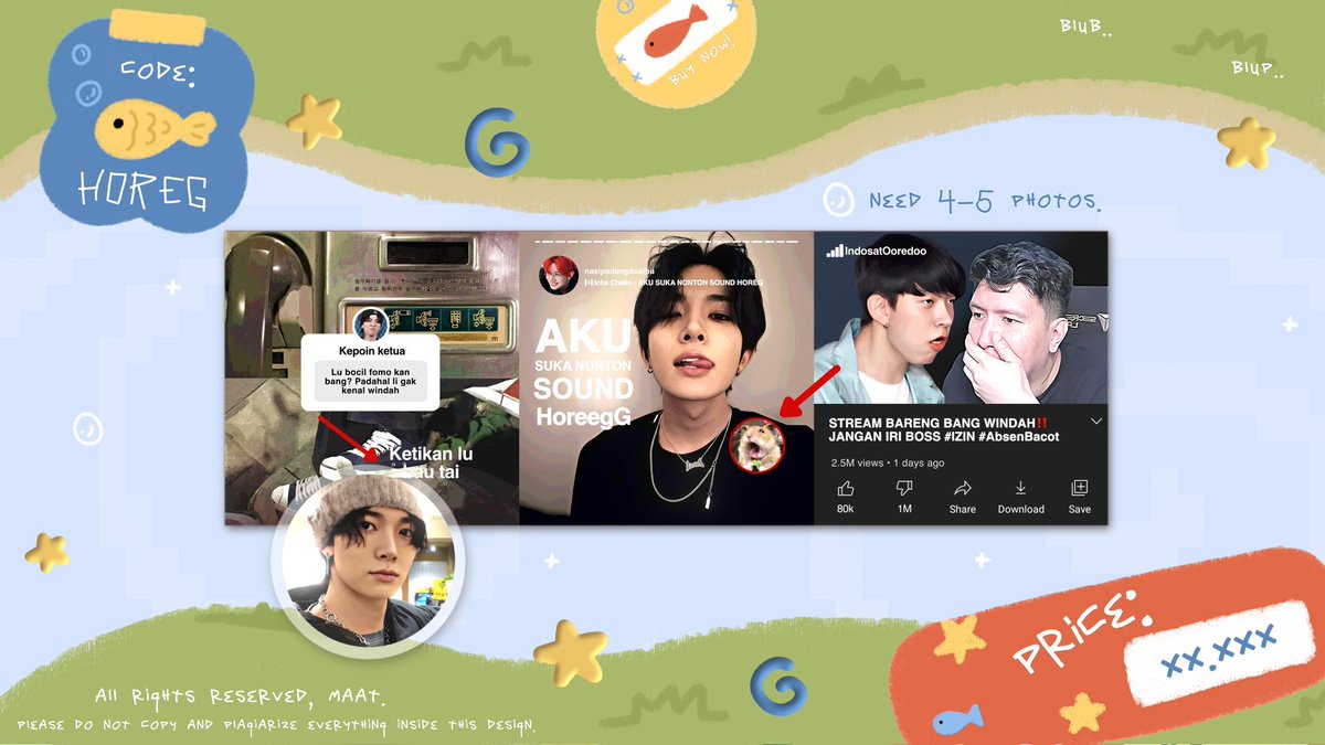 impllus's tweet image. help repost yaa, thank you! . . . 🐟🐠 #zonauang #zonaba 

telah bergabung bersama pemancing, 4 anak baru HOREG, BOCIL FOMO, STRIP BOOK, dan, PENCIL CASE.
ayo kenalan kak 😆🤝🏻  nyang mana jagoanmu? 

📢 aku juga optip &amp;lt;special price&amp;gt; untuk 4 anak baru ini. scroll ke bawah yaa 😳