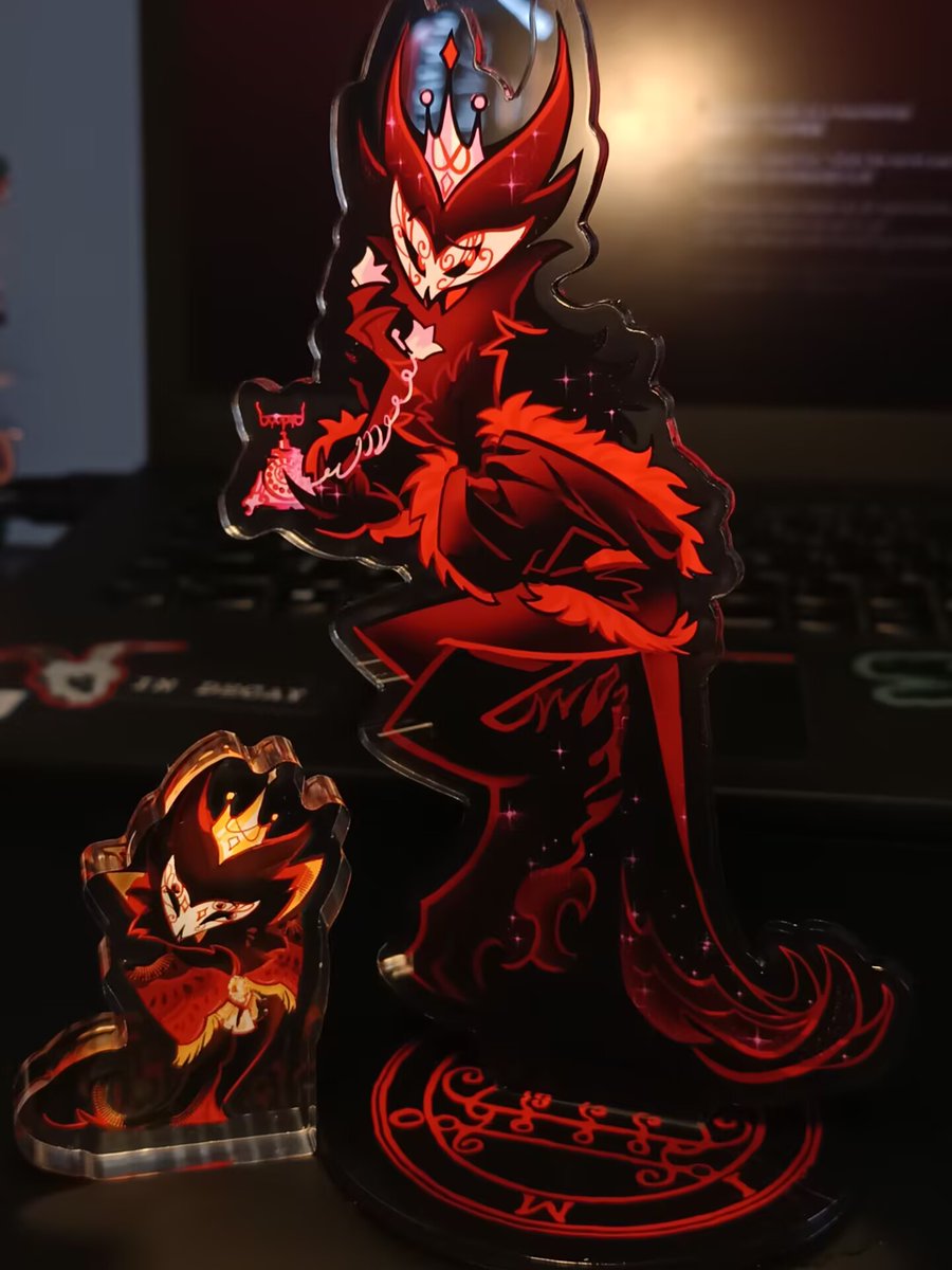 wurenyubia's tweet photo. I only made it for myself at first, but it came out way better than I thought.
#HelluvaBossPaimon https://t.co/5HtxawqJmn