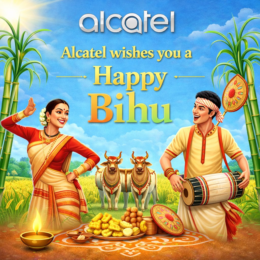 Alcatel India Official tweet media