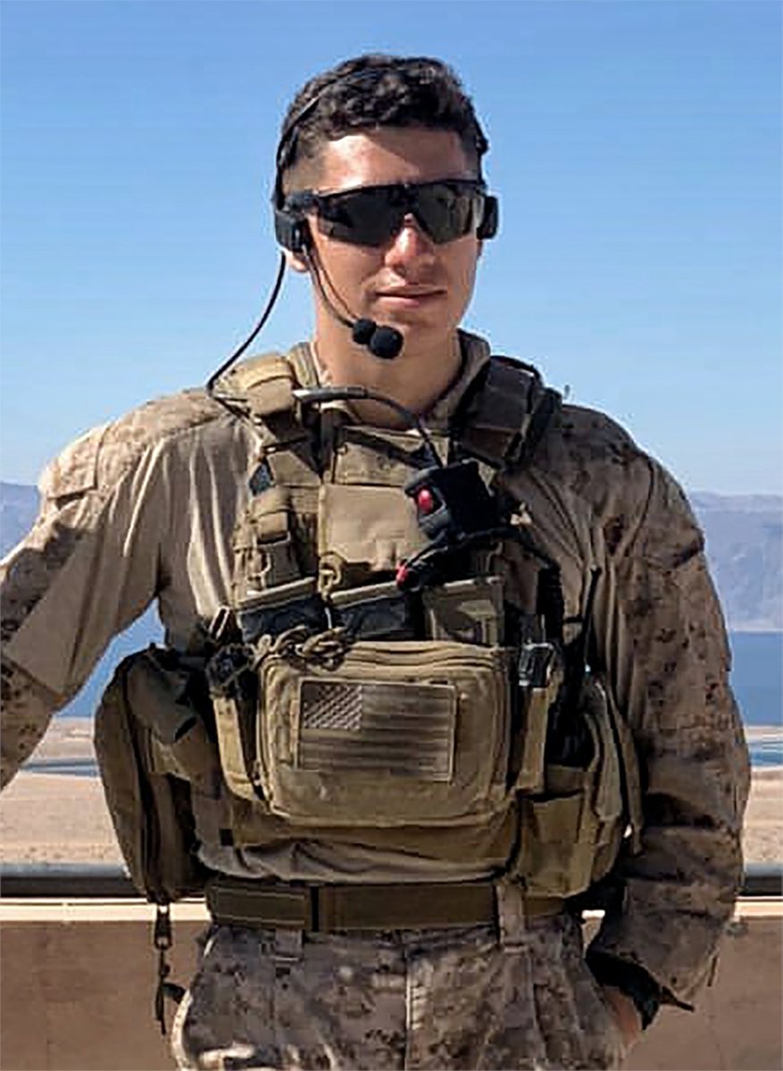 Freedom13Camps's tweet photo. Happy 27th Earthly Birthday and 5th angelversary, UNITED STATES MARINE CORPS CORPORAL HUNTER LOPEZ.  You will never be forgotten sir. THANK YOU for your service   KIA AUGUST 26, 2021 in Kabul, Afghanistan. #AbbeyGate #NeverForgotten  #kabul13 #NeverForget  #thefreedom13 https://t.co/G7yVC4YkNp