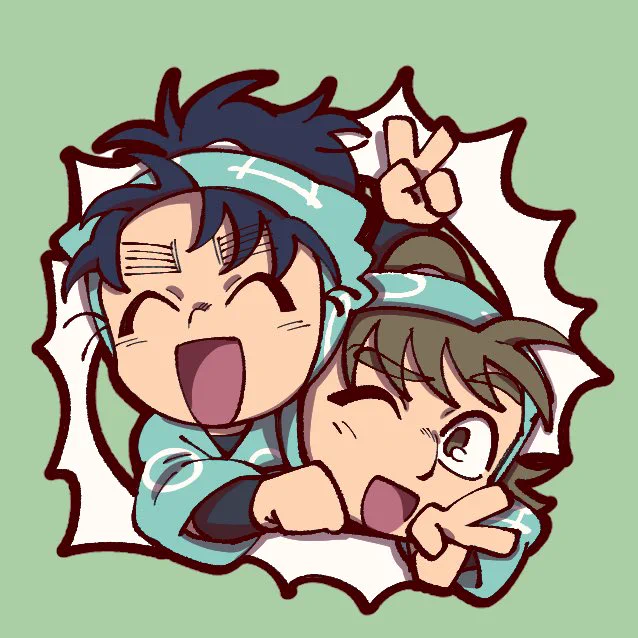 無事届きましたらこちらの2点が忍FES35に持って行くアクキーのイラスト(背景無し)になります。チョジくんは完全に自己満で作ったので4点のみ