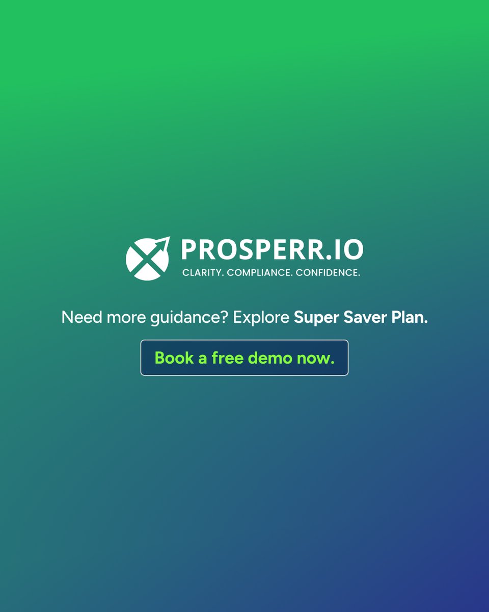 Prosperrio's tweet photo. Filed a belated or revised ITR in December 2025?
Verification is mandatory.
Need more guidance? Explore the Super Saver Plan. Book a demo now
https://t.co/WeCyfzH20z

#IncomeTaxIndia #ITR #ITRVerification #BelatedReturn #RevisedReturn #TaxCompliance #TaxFiling #IncomeTaxRules https://t.co/ArQWZEEOYp