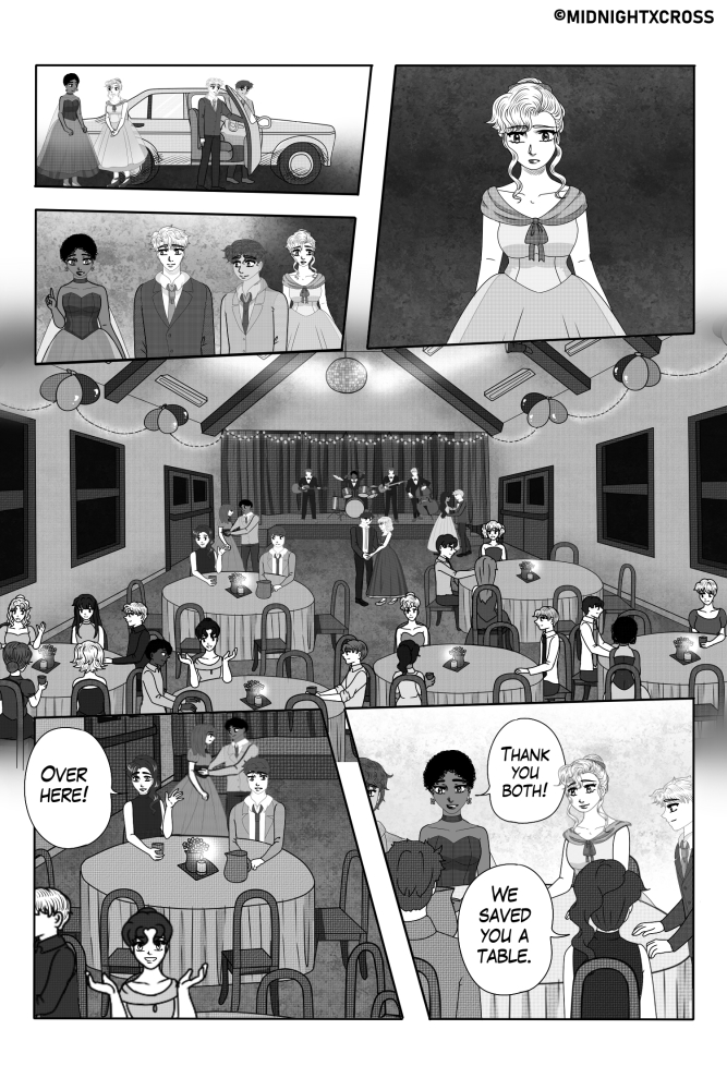 What is the most complicated thing you've drawn in your manga/comic? I'll go first. In the 2018 first version of Having Faith, I drew the first double page spread. That version was entirely redrawn, resulting in the version in upcoming Book two. #HavingFaithManga