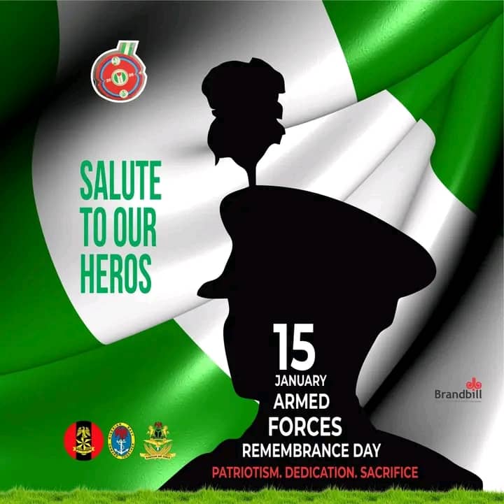 YinkaAkintola3's tweet image. 🇳🇬 Armed Forces Remembrance Day 2026 🇳🇬
We honor the heroes who gave their lives for Nigeria’s peace and unity.
Your sacrifice will never be forgotten. 🕯️🇳🇬
#ArmedForcesRemembranceDay2026 #SaluteToOurHeroes #FallenButNotForgotten #Cadet