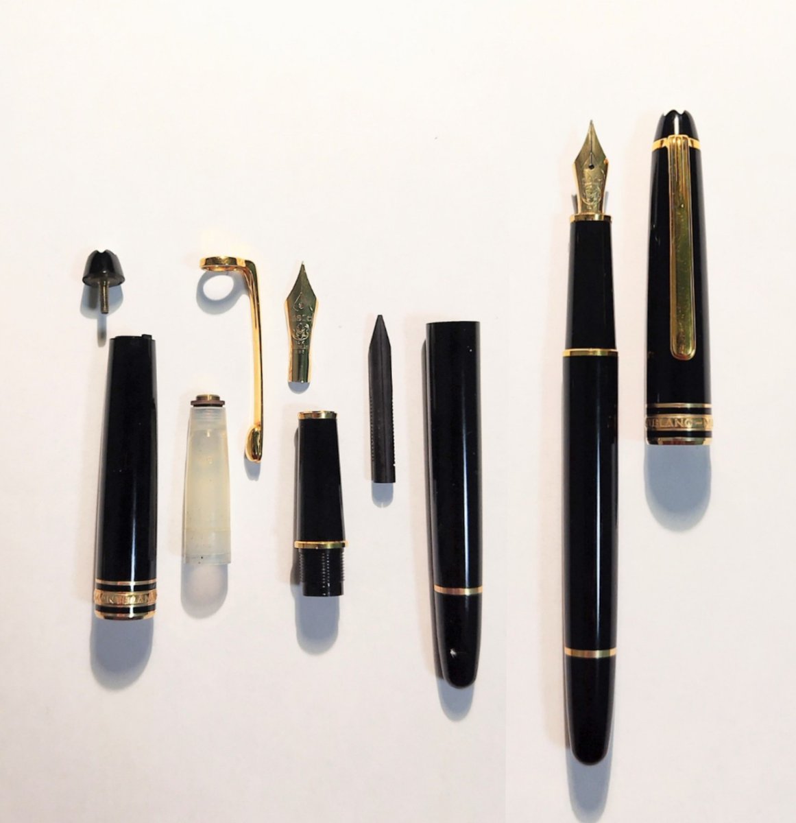 モンブラン🇩🇪マイスターシュテュック144万年筆の分解洗浄しました