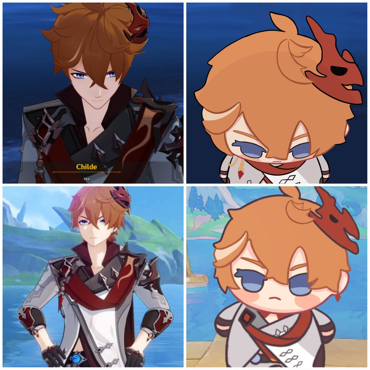 unosavy's tweet image. He's so mad he gonna explode 
#Tartaglia #GenshinImpact