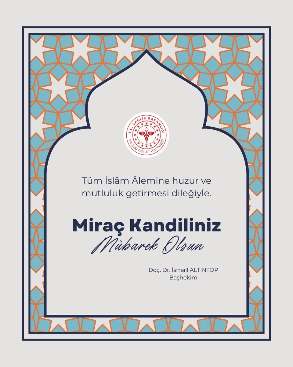 #miraçkandilinizmübarekolsun