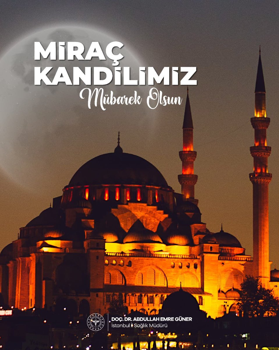 Miraç Kandili; sabrın müjdeye, niyetin berekete dönüştüğü kutlu bir yolculuktur.

Kandilimiz mübarek, dualarımız kabul olsun.