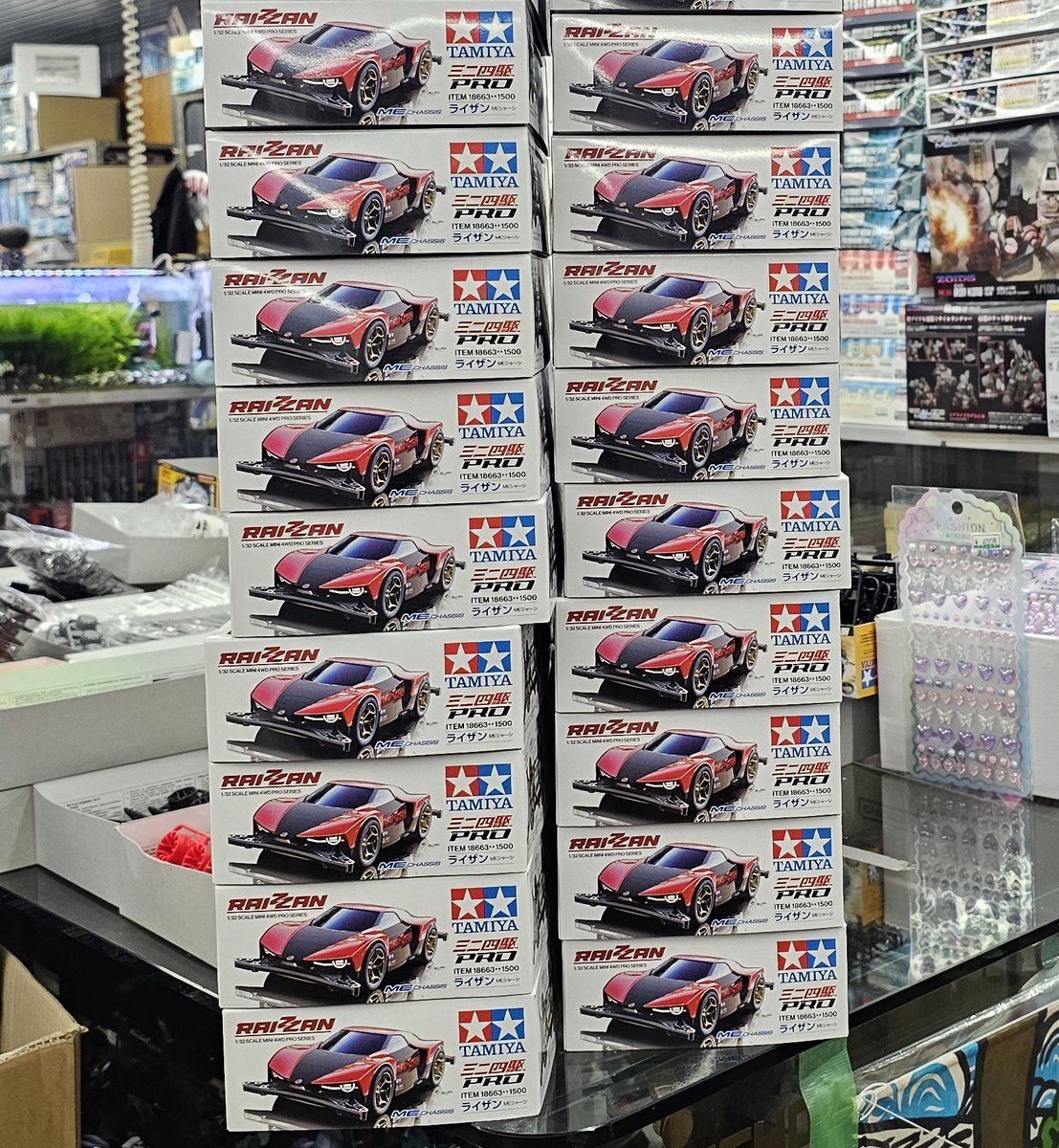 TAMIYA】 ☆RAIZAN 新製品入荷しました。 取置き、通販ご希望の方はDM