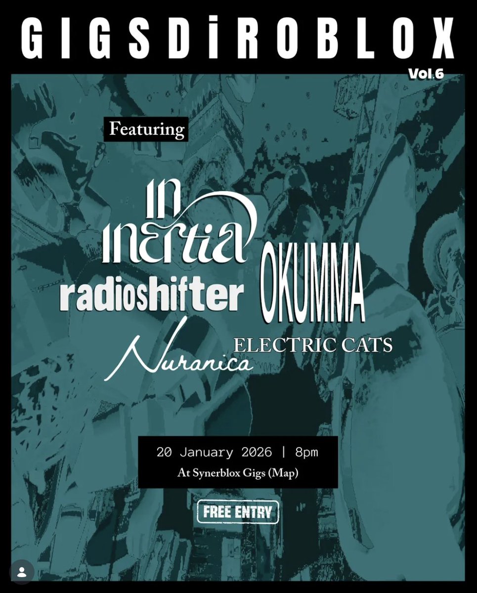 Tanggal 20 Januari jam 8 malam konser di Roblox! Mapnya Synerblox Gigs