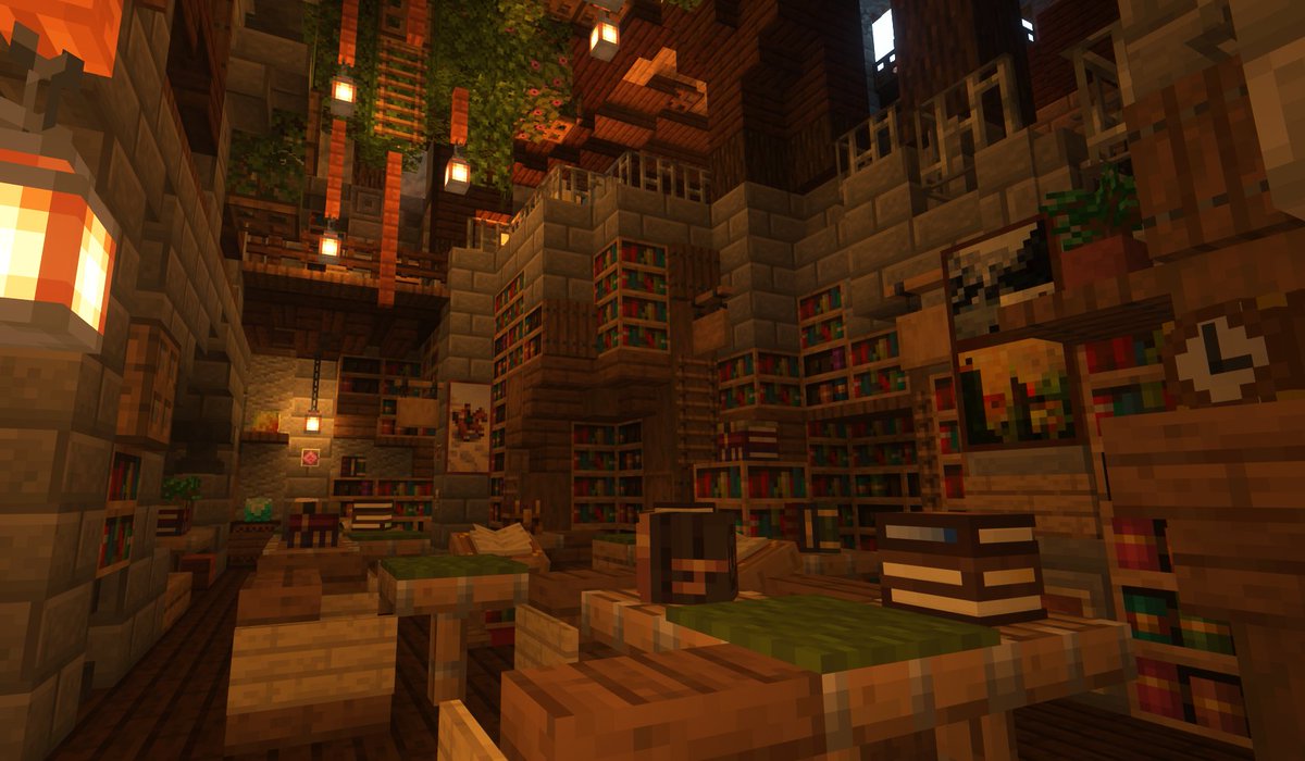 PS6064874747050's tweet photo. 資料スペース
#minecraft建築コミュ #One鯖 https://t.co/AFaLVtuN48