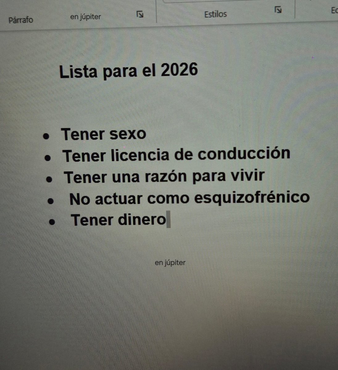 En_jupiter_'s tweet image. Hasta ahora ninguna