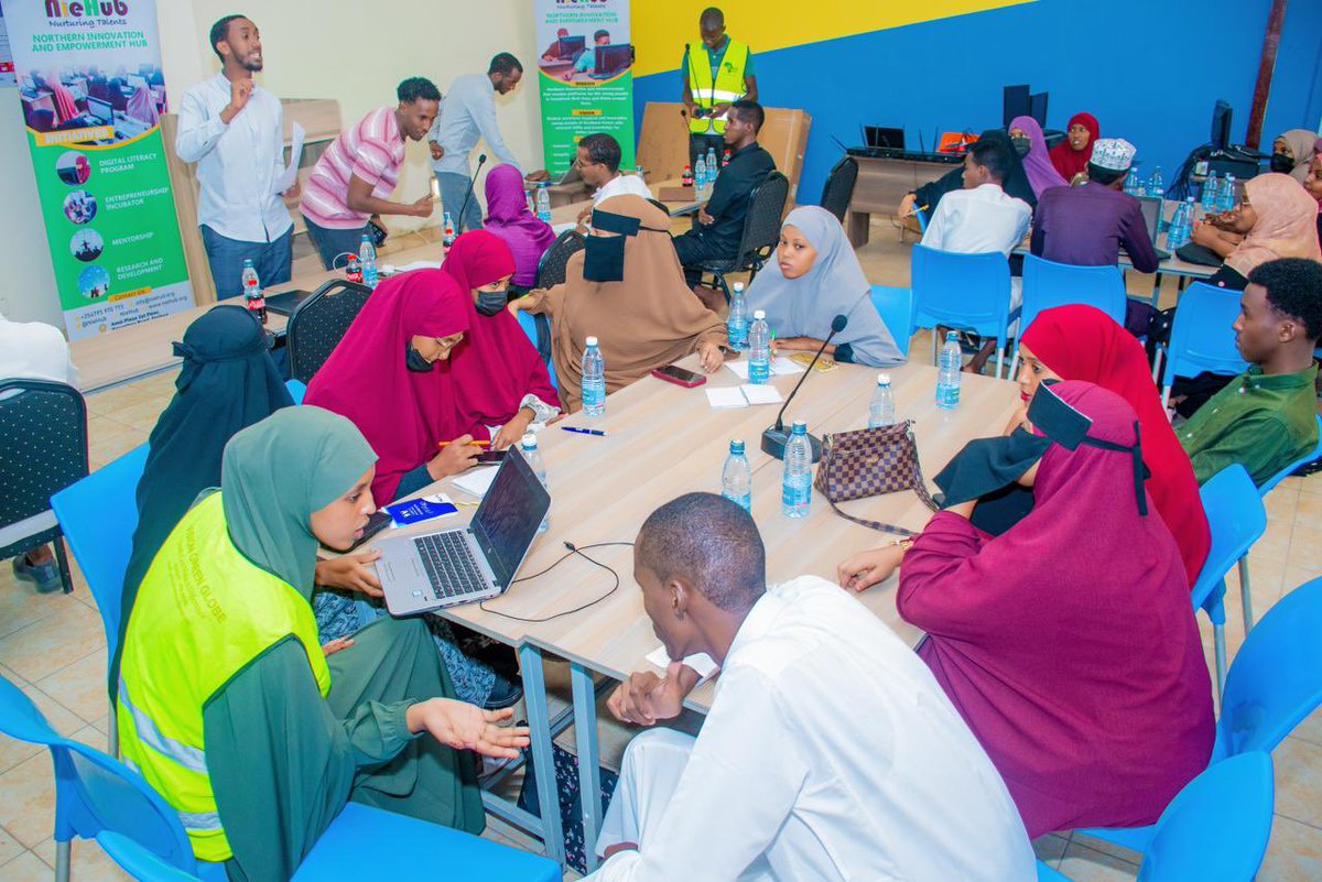 NIEhub's tweet photo. We have successfully concluded the Youth Climate Resilience Hackathon in Garissa

Young people came together to innovate, collaborate and design solutions for a more climate resilient future.

We are proud to have hosted one of the best hackathons of its kind 

#hackathon https://t.co/Xiy4C8TjCj