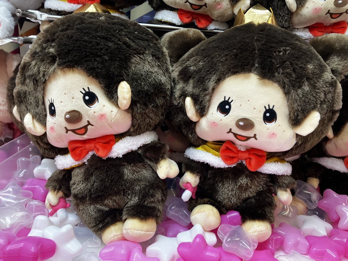 新景品✨】 #モンチッチ のアニバーサリーBIGぬいぐるみが登場‼️ 1月