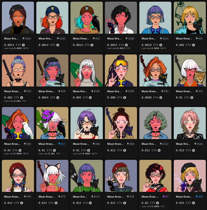 Attention changes everything.

Mean Krew up.

#MeanKrewNFT