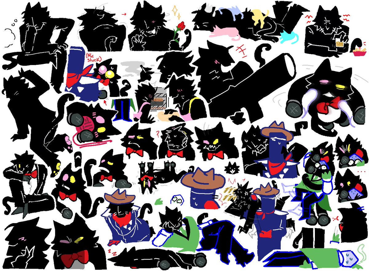So_Plue's tweet photo. pluey doodle page 2

#deltarunemike #pluey #jongler #battat https://t.co/EBoWALjIRz