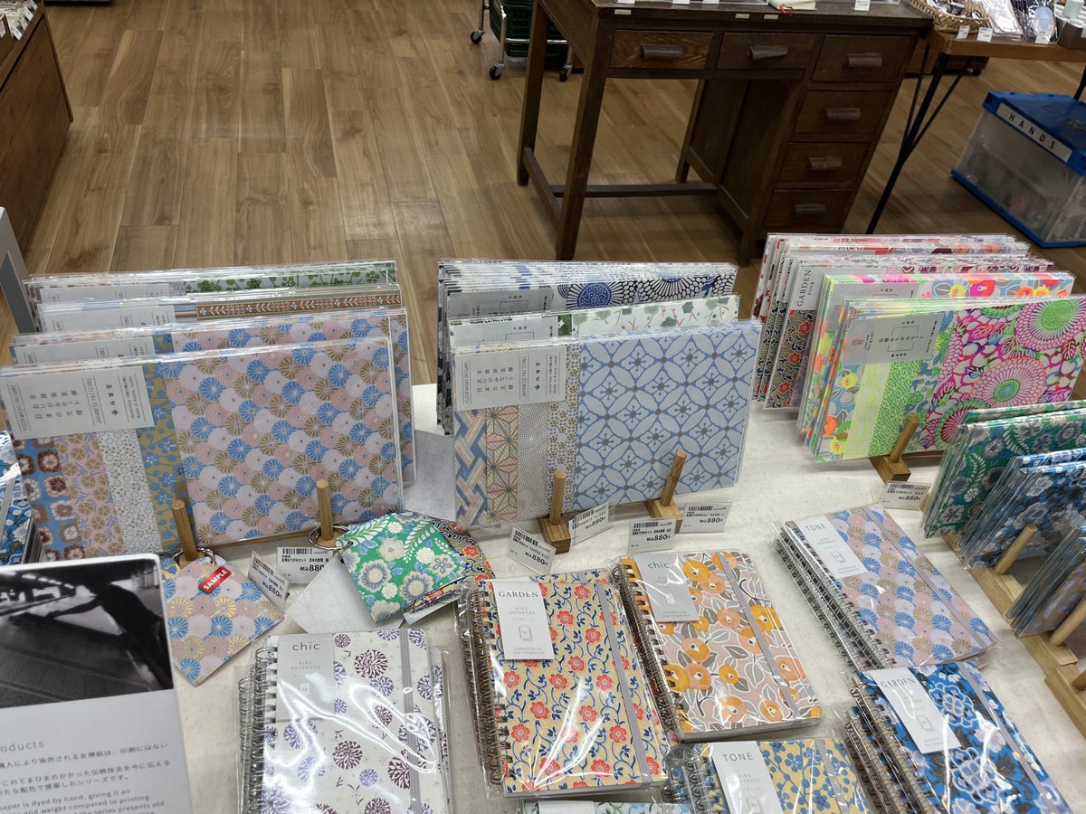 11F #文具日和 】 追加情報 開催中の『尚雅堂POPUP』に追加納品