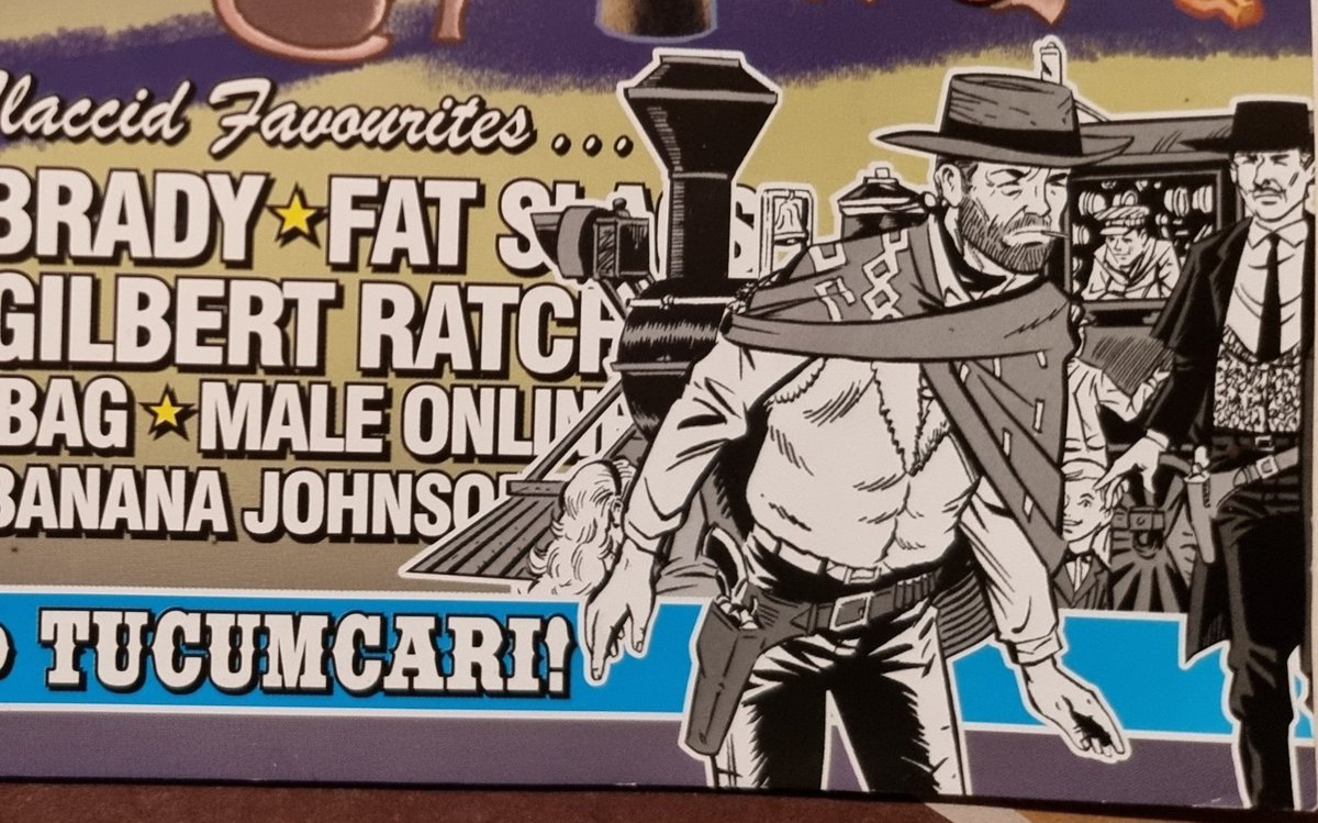 Desde Londres nos llega un fantástico regalo en forma de cómic: El último tren a Tucumcari.
Nuestro agradecimiento a Austin Vince, impulsor de la Spaghetti Western Trail, por compartirnos esta pequeña joya🤠.
spaghettiwesterntrail.org