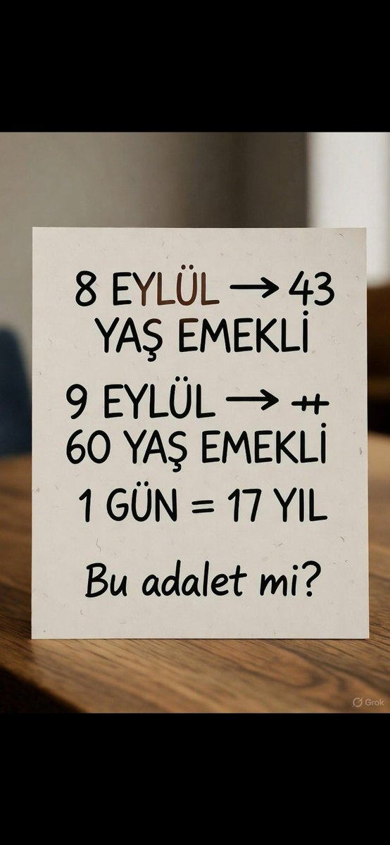 <a href="/mihribanugurluu/">Mihriban UĞURLU ⚖️</a> <a href="/EmadDernegi/">EMEKLİLİKTE ADALET DERNEĞİ ⚖️</a> İlahi adalet bu kul hakkı vebal ile öbür dünyaya göçmeyin kademe artık şart <a href="/akbasogluemin/">Av. M.Emin AKBAŞOĞLU 🇹🇷</a> <a href="/mustafaelitas/">Mustafa Elitaş</a> <a href="/efkanala/">Efkan Âlâ</a> <a href="/zorlu77/">Prof.Dr.Kürşad ZORLU</a> <a href="/_cevdetyilmaz/">Cevdet Yılmaz</a> <a href="/isikhanvedat/">Prof. Dr. Vedat Işıkhan</a> <a href="/abdulhamitgul/">Abdulhamit Gül</a> <a href="/avabdullahguler/">Abdullah Güler</a> <a href="/avhamzadag/">HAMZA DAĞ</a> <a href="/avfatmaoncu/">Av.Fatma Öncü</a> <a href="/leylasahinusta/">Dr. Leyla Şahin Usta 🇹🇷</a> <a href="/AvOzlemZengin/">Av. Özlem Zengin 🇹🇷</a>  <a href="/AhmetAYDIN_02/">Ahmet AYDIN</a>

#KademeArtıkŞart