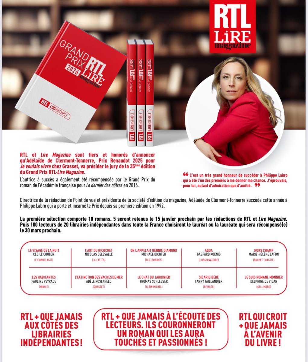 Grand Prix RTL-Lire Magazine tweet media