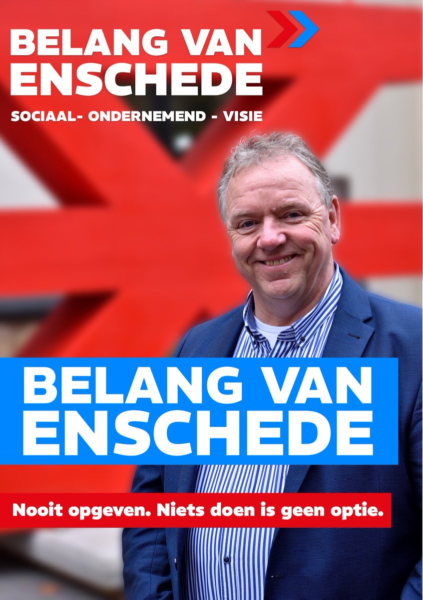 Met trots en dankbaarheid
Onze kieslijst voor de gemeenteraadsverkiezingen van 2026 is goedgekeurd en vastgesteld. Een lijst die staat voor wat Enschede nodig heeft:
sociaal – ondernemend – visie.

Ik ben dankbaar voor het vertrouwen dat ik heb gekregen om als lijsttrekker van