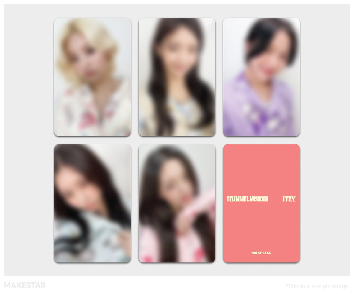 タワ渋MAKESTAR】 #ITZY 11th Mini Album『TUNNEL VISION』(Photobook