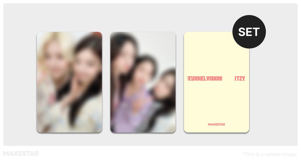 タワ渋MAKESTAR】 #ITZY 11th Mini Album『TUNNEL VISION』(Photobook
